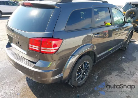 2018 Dodge Journey Se из США, поврежденный, VIN 3C4PDCABXJT497485